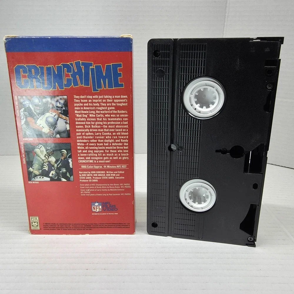 Lot of 5 VTG Sports‎ VHS Tapes NFL & NBA SI NFL Films Michael Jordan Untested
